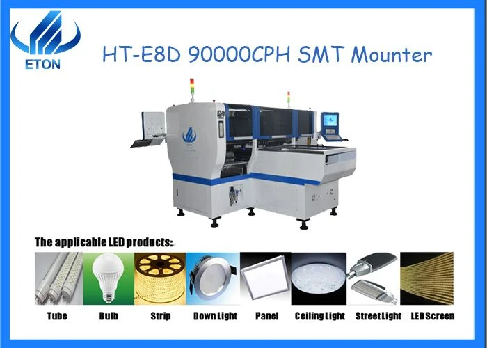 Led Tube 90000CPH Sjálfvirk Pick And Place Machine