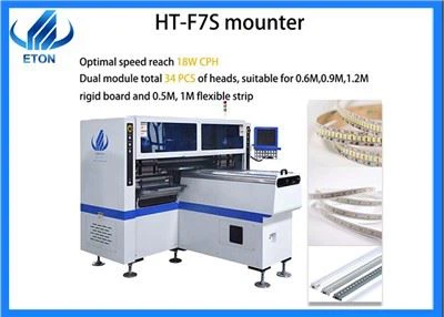 34 stútar SMT Mounter HT-F7S Fyrir Strip Make